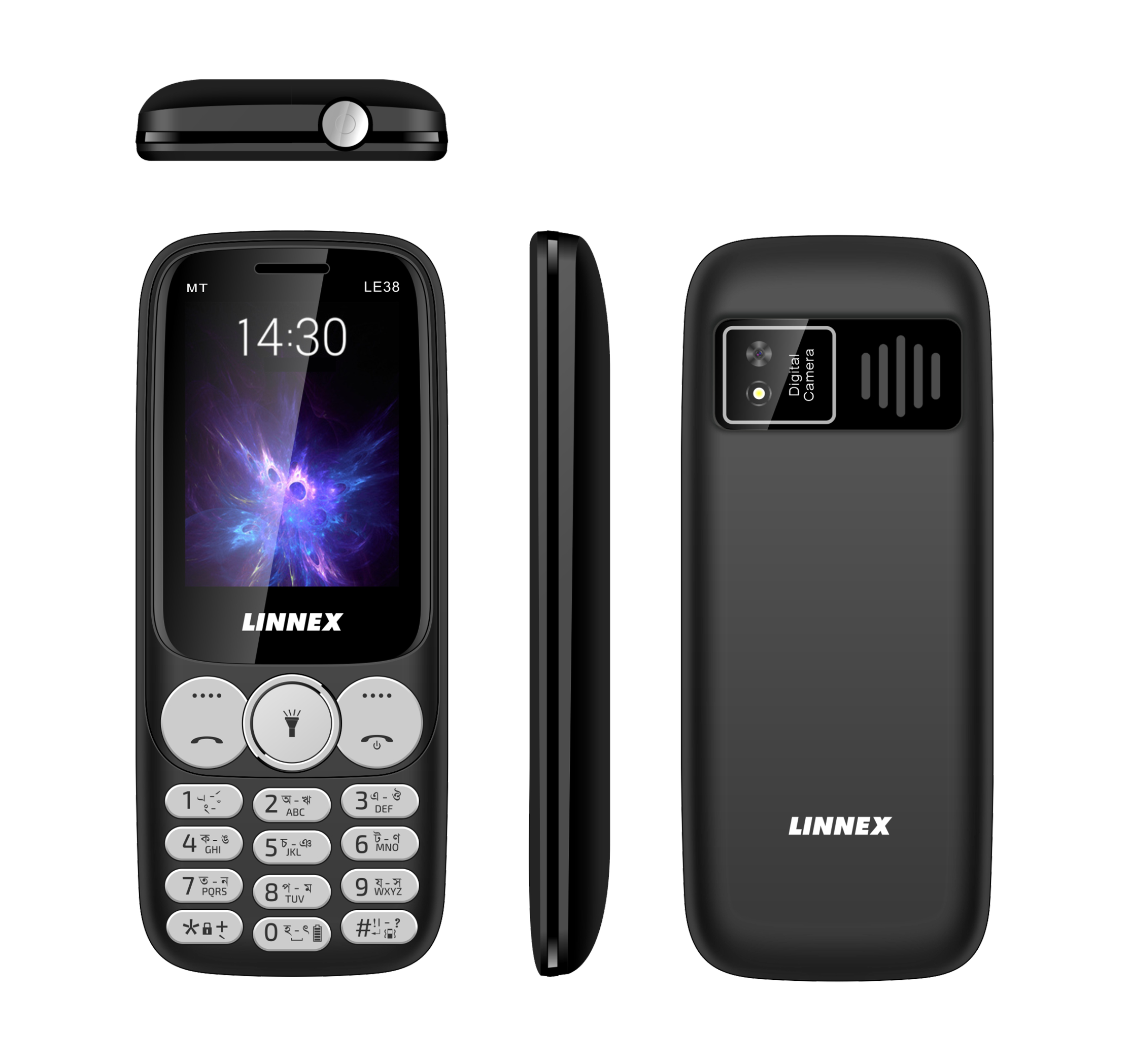 LE38 MT Black Full Silver